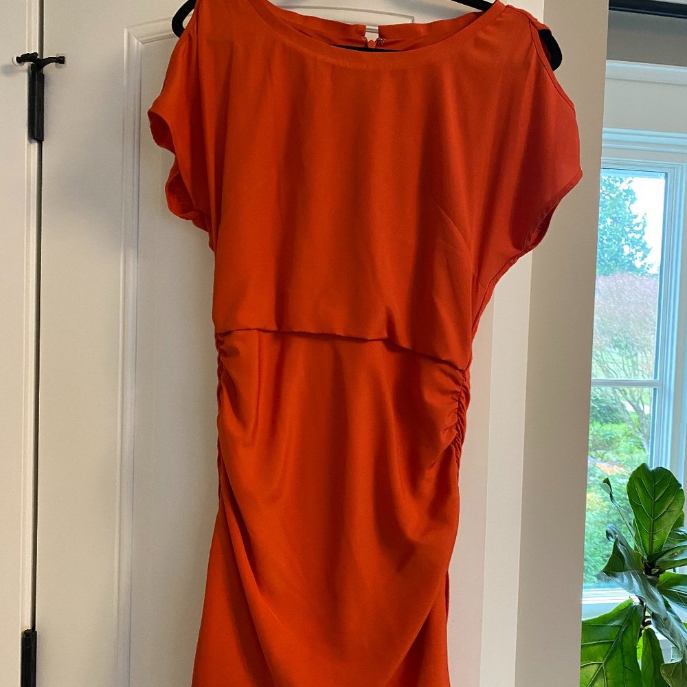 Orange Jessica Simpson Dress